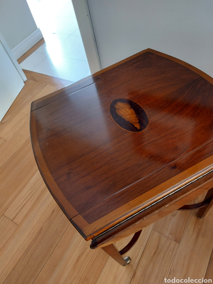 Vintage: Mesa extensible de artespa&ntilde;a - Foto 2