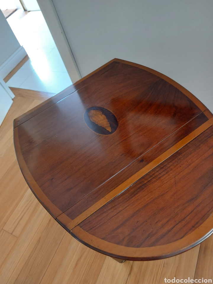 Vintage: Mesa extensible de artespa&ntilde;a - Foto 4