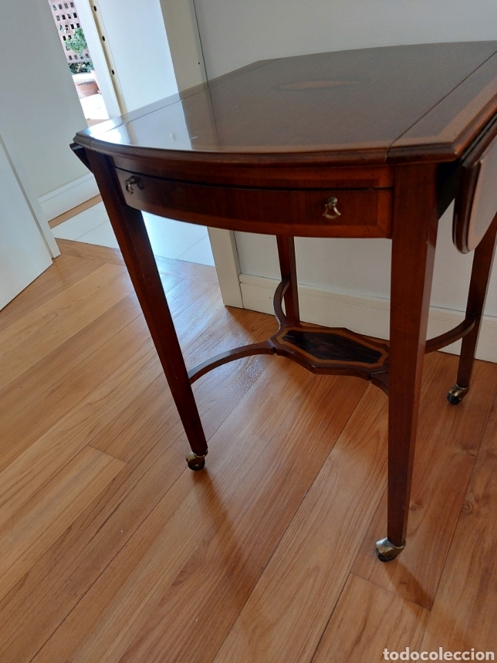 Vintage: Mesa extensible de artespa&ntilde;a - Foto 1