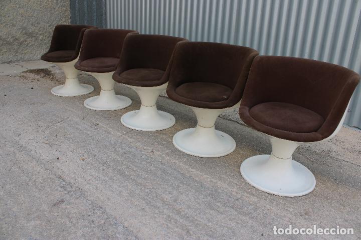 Vintage: 5 sillones tulip - Foto 1
