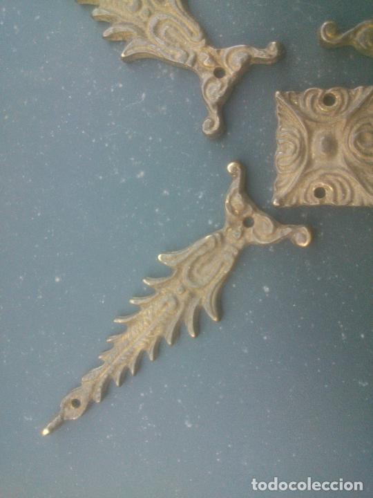 Vintage: ELEMENTO DECORATIVO EN BRONCE - Foto 2