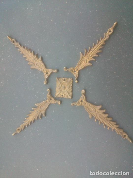 Vintage: ELEMENTO DECORATIVO EN BRONCE - Foto 1