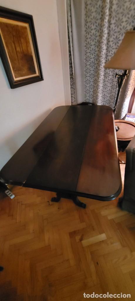 Vintage: Mesa &iquest;caoba ? A&ntilde;os 50 peglable - Foto 2