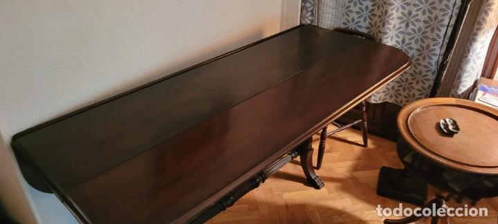 Vintage: Mesa &iquest;caoba ? A&ntilde;os 50 peglable - Foto 5
