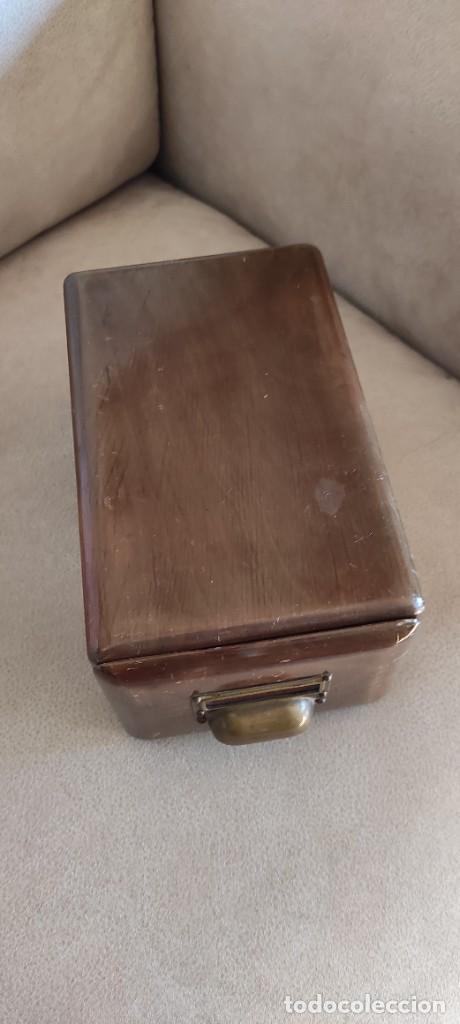 Vintage: ANTIGUO FICHERO DE MADERA - Foto 2