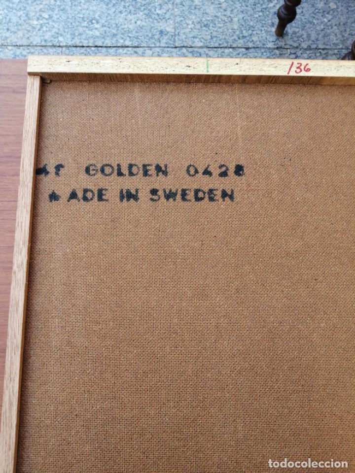 Vintage: MESA SUECA A&Ntilde;OS 60 CON ESTAMPILLADO - Foto 11