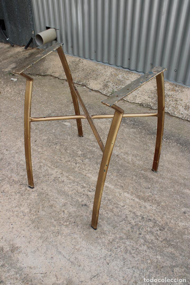 Vintage: mesa de hierro - Foto 2