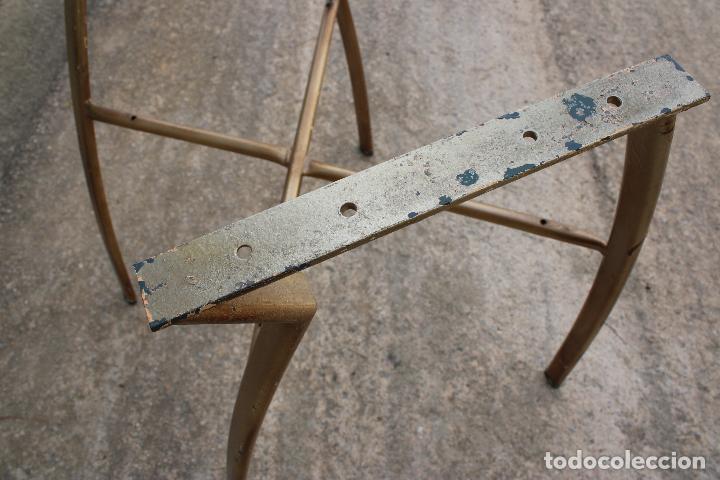 Vintage: mesa de hierro - Foto 4