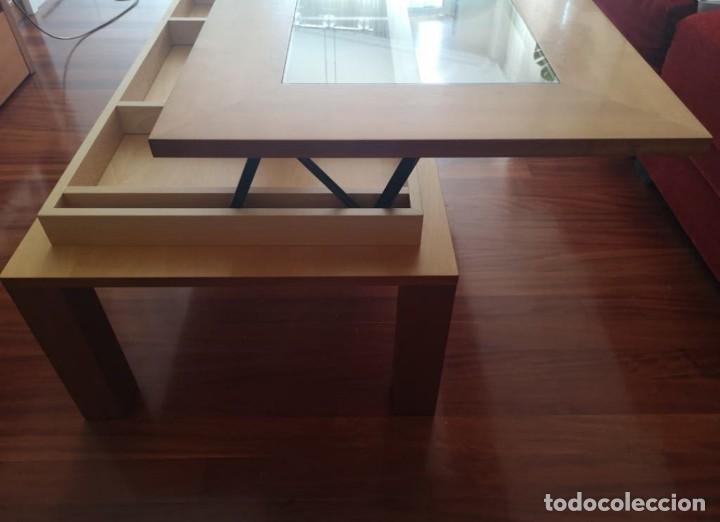 preciosa mesa de centro 110x60 cms de cerezo el - Compra venta en  todocoleccion