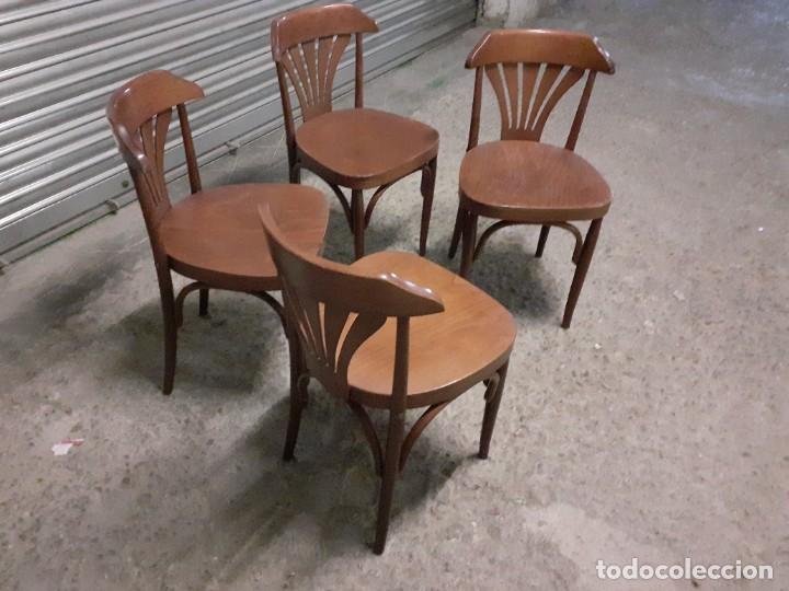 Vintage: Silla estilo Thonet juego de 4 - Foto 2