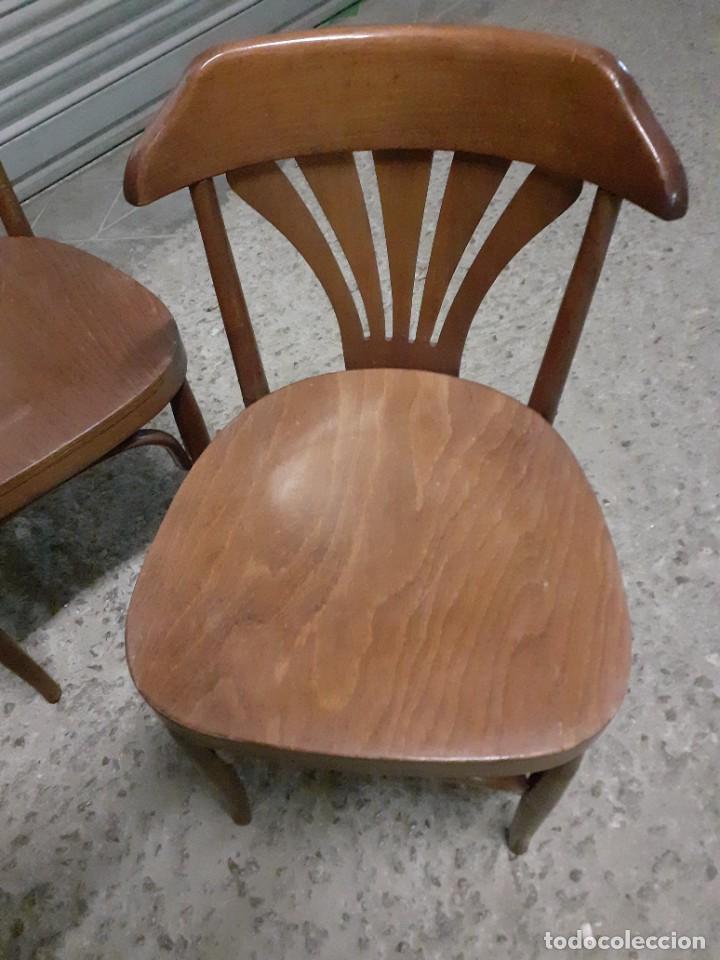Vintage: Silla estilo Thonet juego de 4 - Foto 3