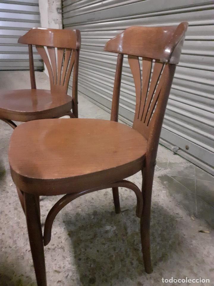 Vintage: Silla estilo Thonet juego de 4 - Foto 4