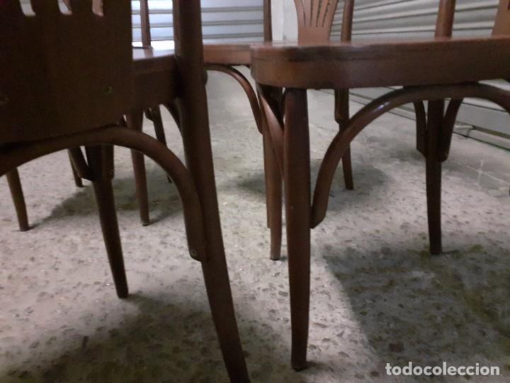 Vintage: Silla estilo Thonet juego de 4 - Foto 5