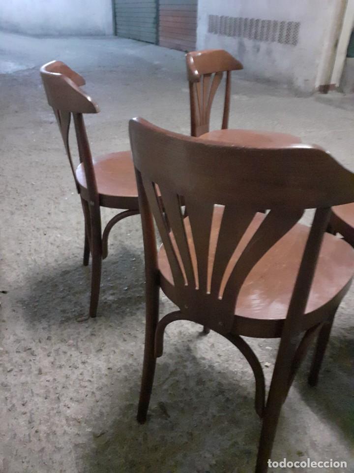 Vintage: Silla estilo Thonet juego de 4 - Foto 8