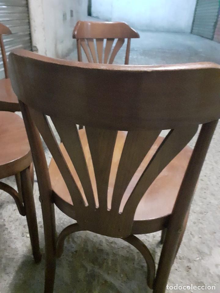 Vintage: Silla estilo Thonet juego de 4 - Foto 9
