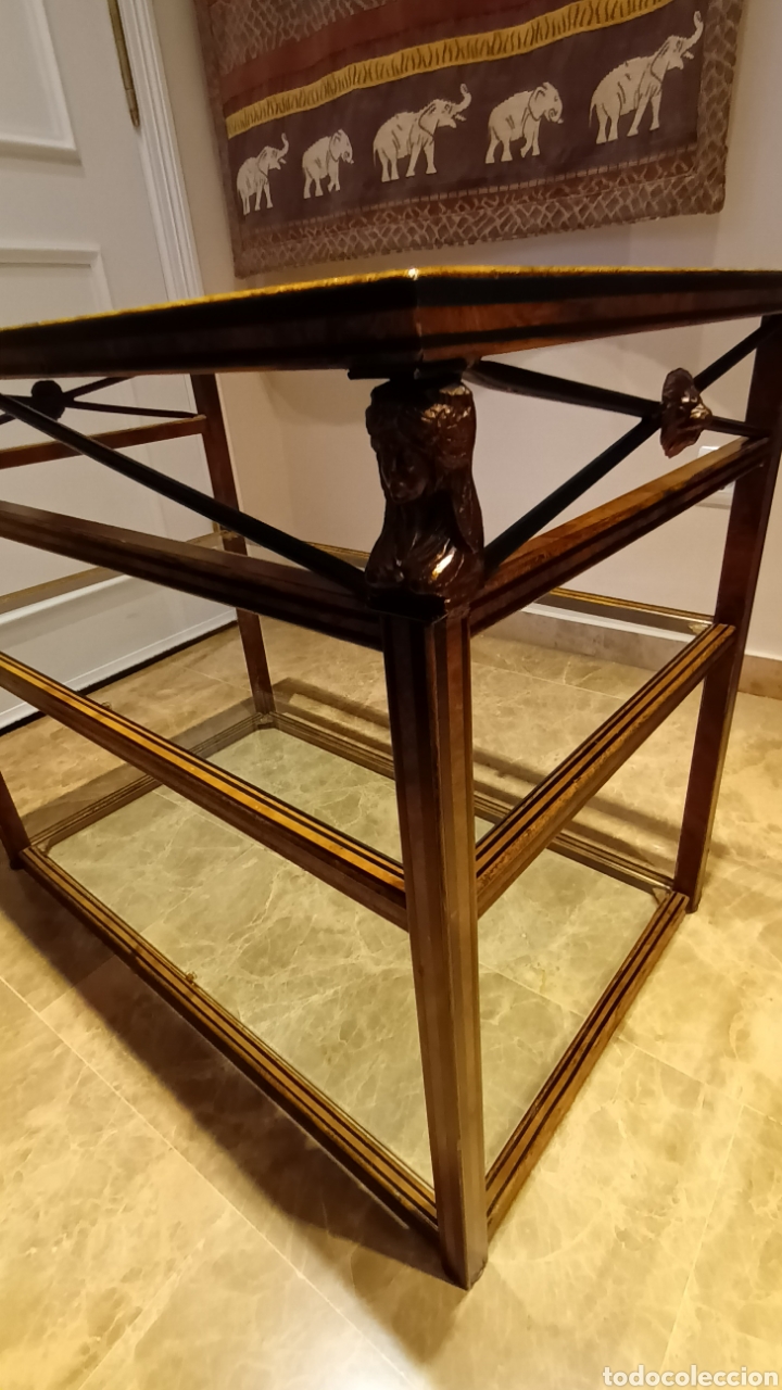 Vintage: Mesa TV de hierro forjado. - Foto 4