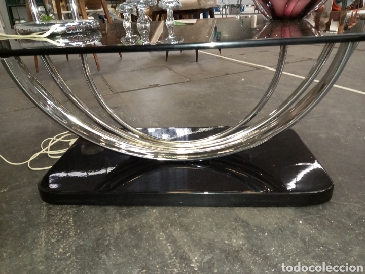 Vintage: Preciosa mesa cromada tubular - Foto 2