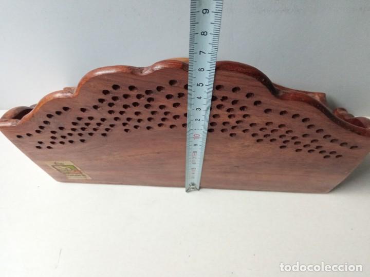 Vintage: Escribania de madera de olivo - Foto 3