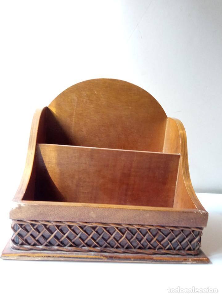 Vintage: escribania de madera - Foto 6