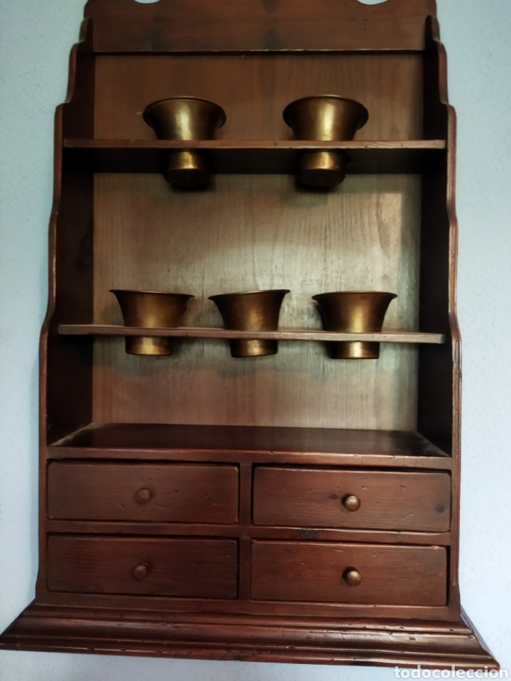 Vintage: Mueble estanter&iacute;a con 4 cajones - Foto 3
