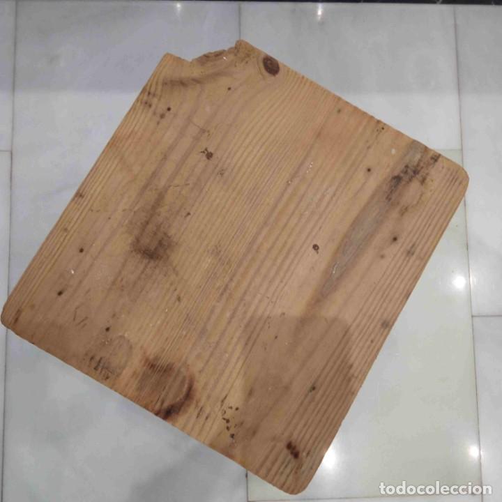 Vintage: antiguo taburete de madera - Foto 10