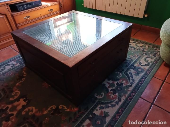 Vintage: MESA DE CENTRO en madera ideal para recambio - Foto 1