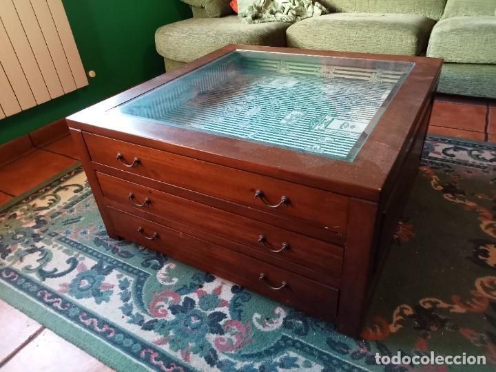 Vintage: MESA DE CENTRO en madera ideal para recambio - Foto 2