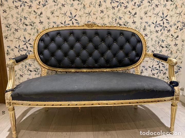 sofa estilo isabelino - Acheter Meubles vintage sur todocoleccion