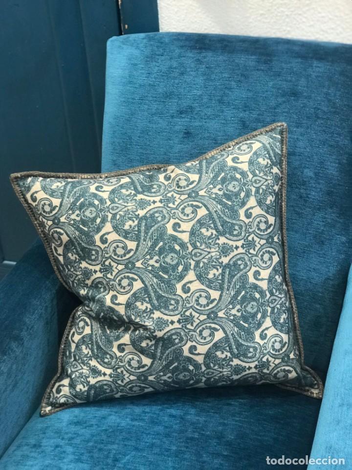 Vintage: Sill&oacute;n l&iacute;neas rectas a&ntilde;os 60 - Foto 9