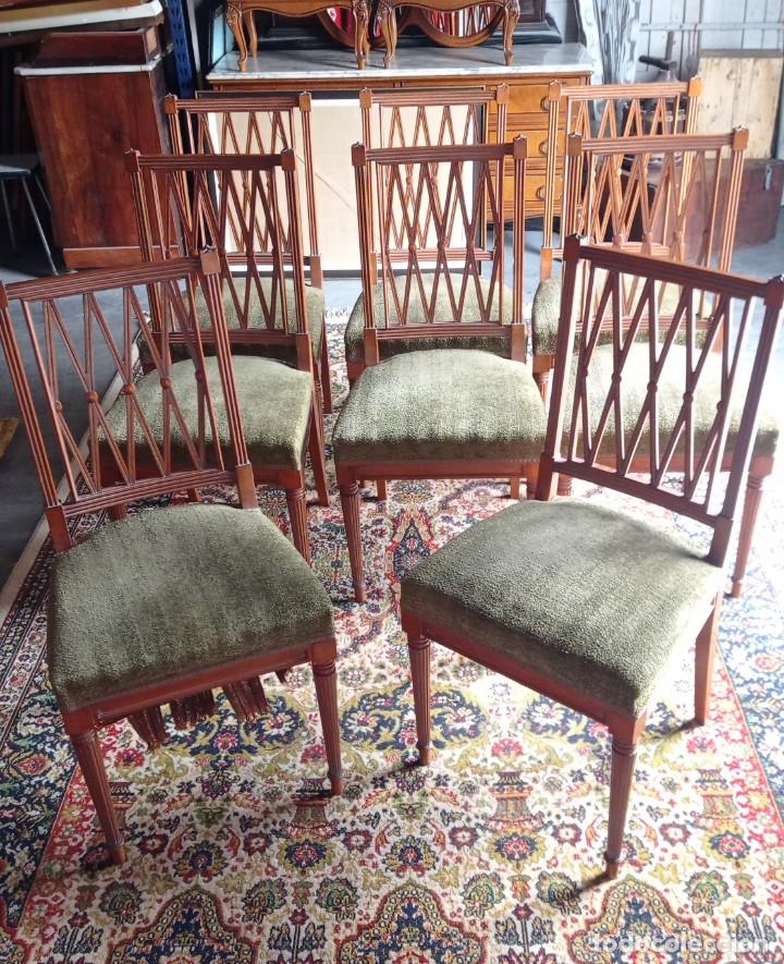Vintage: Sillas de madera vintage. - Foto 1
