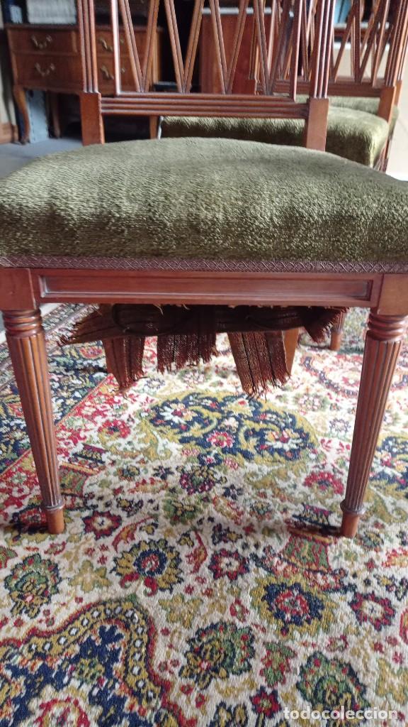 Vintage: Sillas de madera vintage. - Foto 7