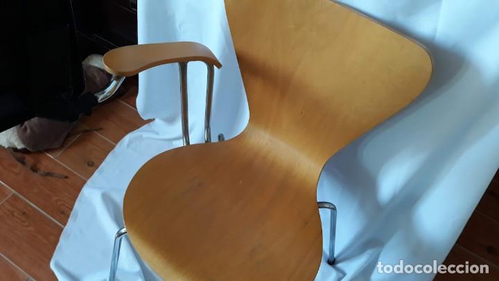Vintage: Silla Jacobson con reposa escritorio - Foto 4