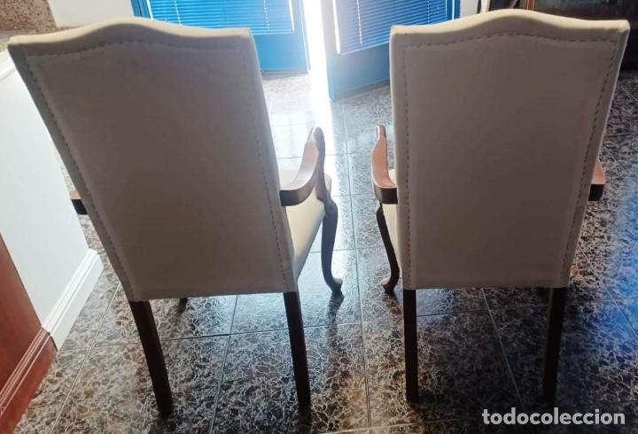 Vintage: BUTACA SILLON MODELO 215 EN BLANCO - Foto 4