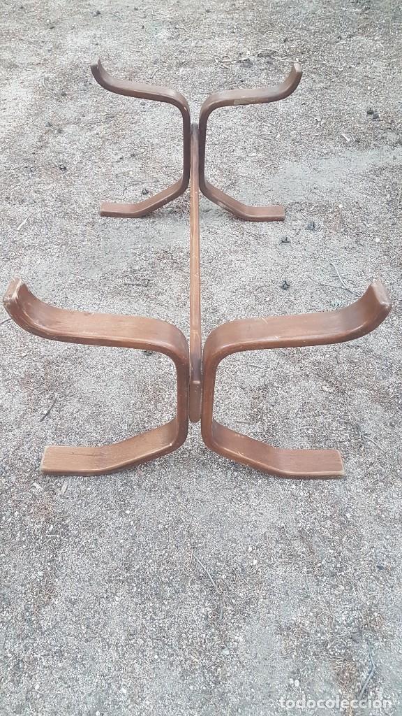 Vintage: MESA MADERA LAMINADA A&Ntilde;OS 70 - Foto 1