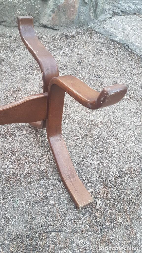 Vintage: MESA MADERA LAMINADA A&Ntilde;OS 70 - Foto 2