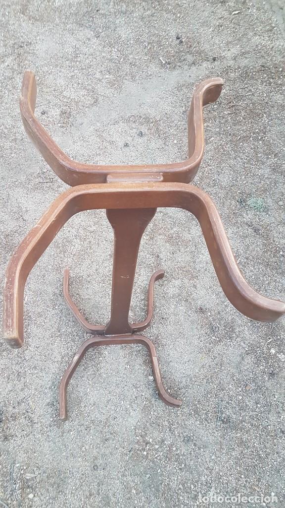 Vintage: MESA MADERA LAMINADA A&Ntilde;OS 70 - Foto 6