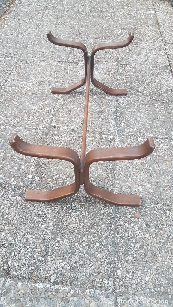 Vintage: MESA MADERA LAMINADA A&Ntilde;OS 70 - Foto 11