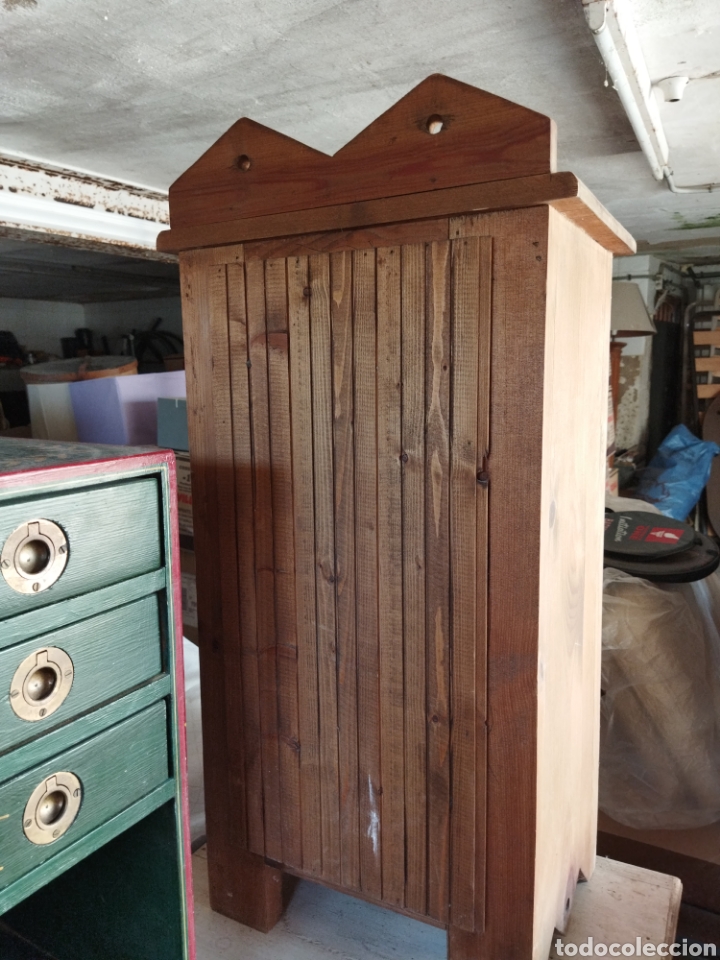 Vintage: Mesilla madera de pino maciza. - Foto 2