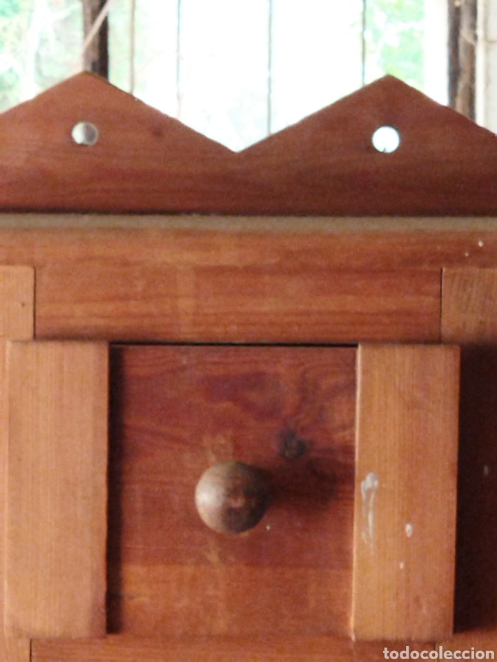 Vintage: Mesilla madera de pino maciza. - Foto 5