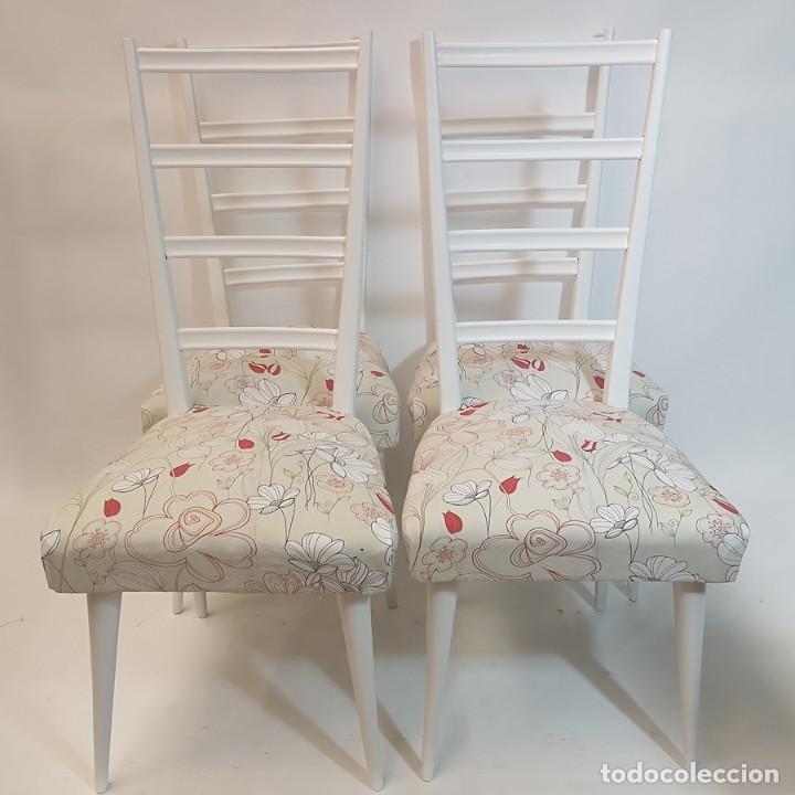 Vintage: Cuatro Sillas Blancas - Foto 9