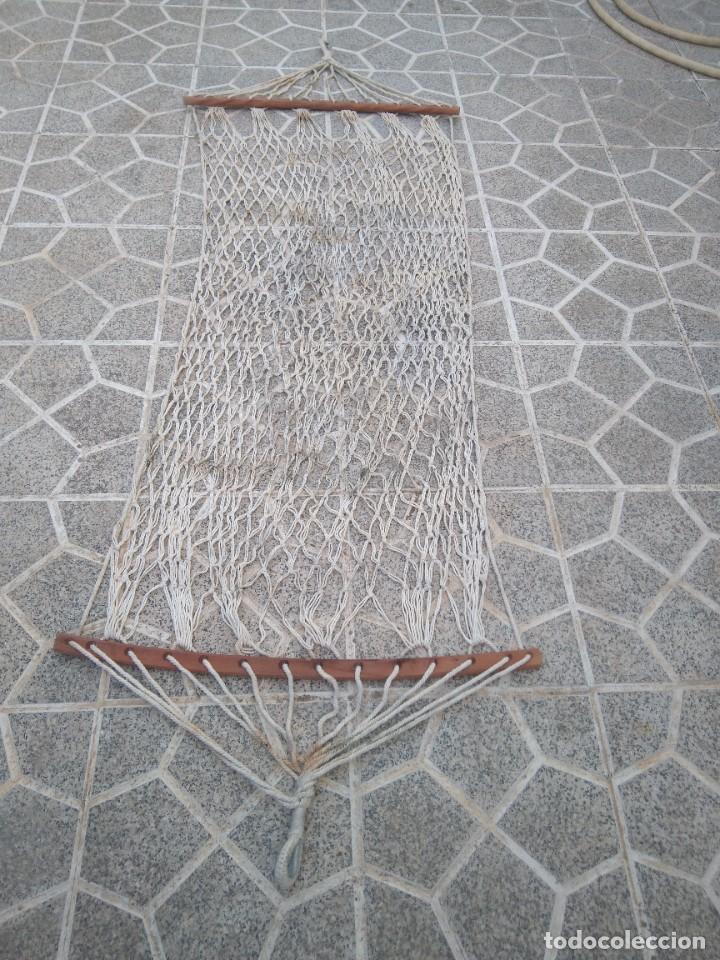 Vintage: Lote 1216. Hamaca de hilo para colgar - Foto 1