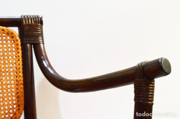 Vintage: Sillon oriental de bamb&uacute; - Foto 7