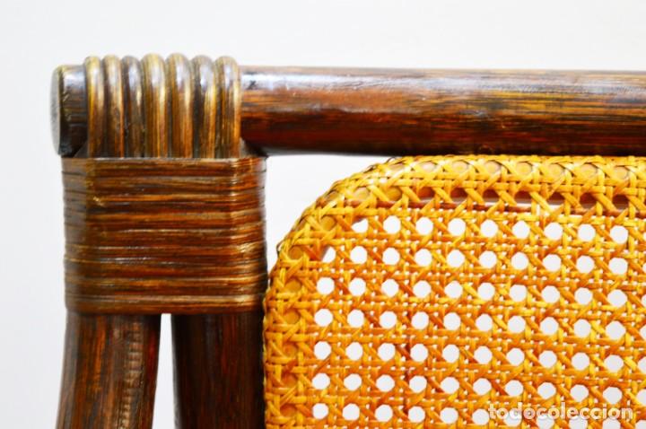 Vintage: Sillon oriental de bamb&uacute; - Foto 8