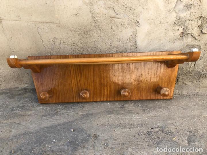 Vintage: PERCHERO VINTAGE MADERA MACIZA. - Foto 1