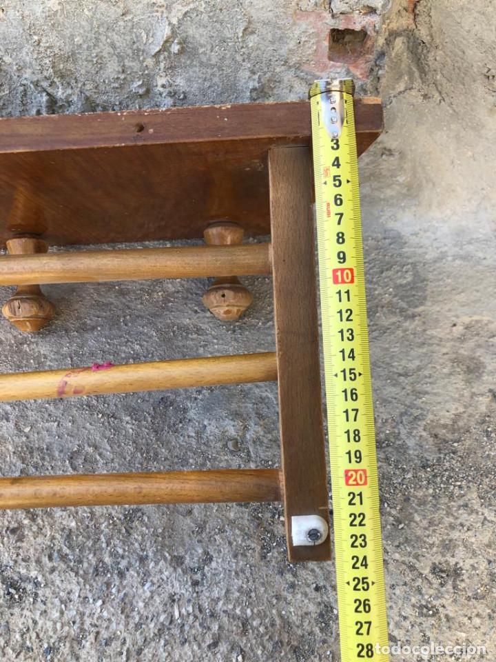 Vintage: PERCHERO VINTAGE MADERA MACIZA. - Foto 3