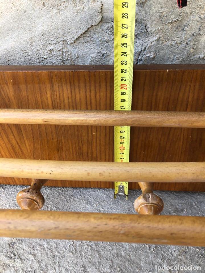 Vintage: PERCHERO VINTAGE MADERA MACIZA. - Foto 4