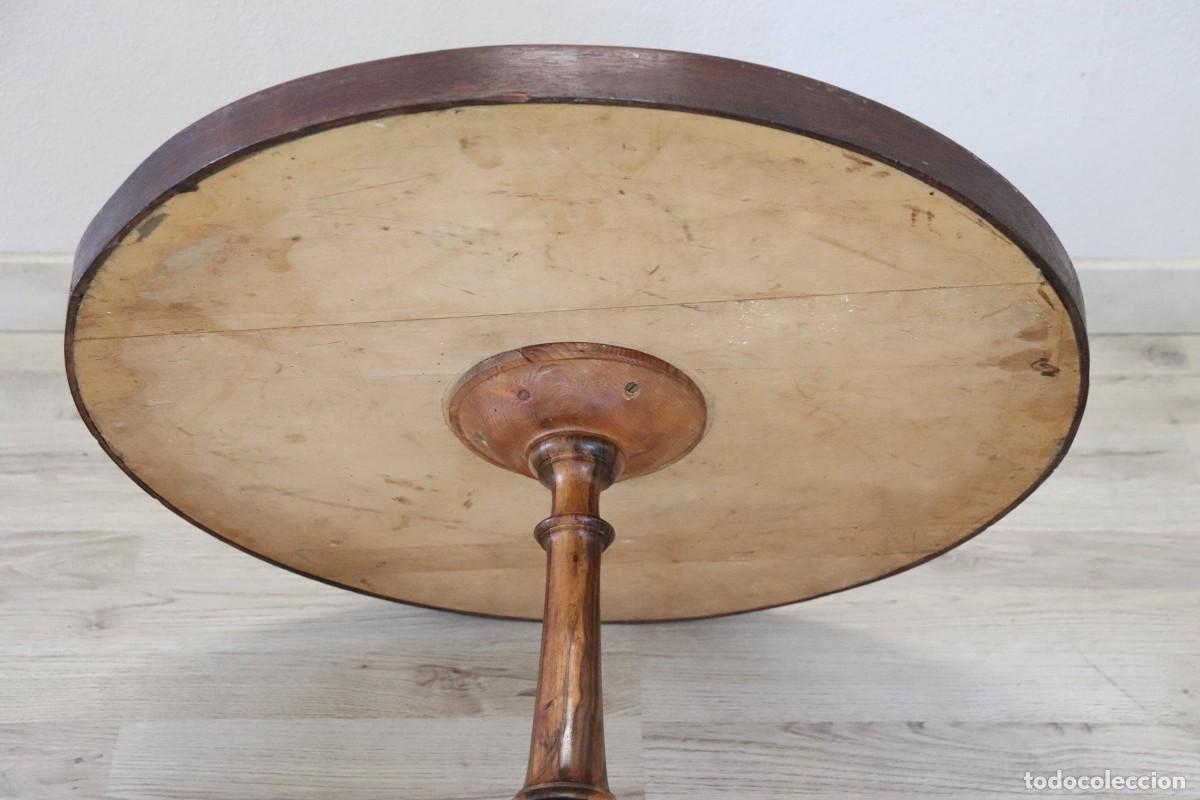 Vintage: Mesa de centro de madera de marqueter&iacute;a - Foto 7