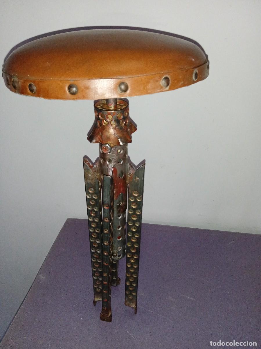 Vintage: TABURETE Industrial. - Foto 1