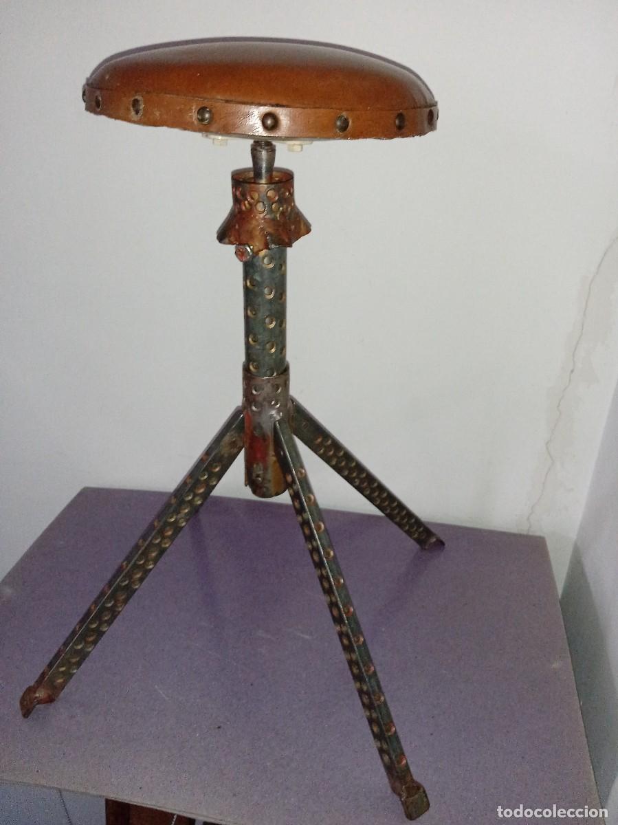 Vintage: TABURETE Industrial. - Foto 9