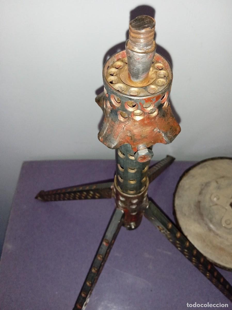 Vintage: TABURETE Industrial. - Foto 11